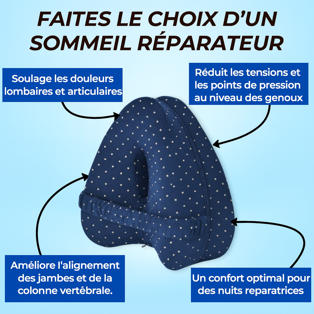 OrthoRelax™ – Le coussin orthopédique n°1 pour un sommeil sans douleur