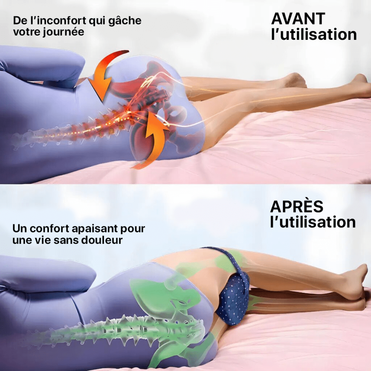OrthoRelax™ – Le coussin orthopédique n°1 pour un sommeil sans douleur